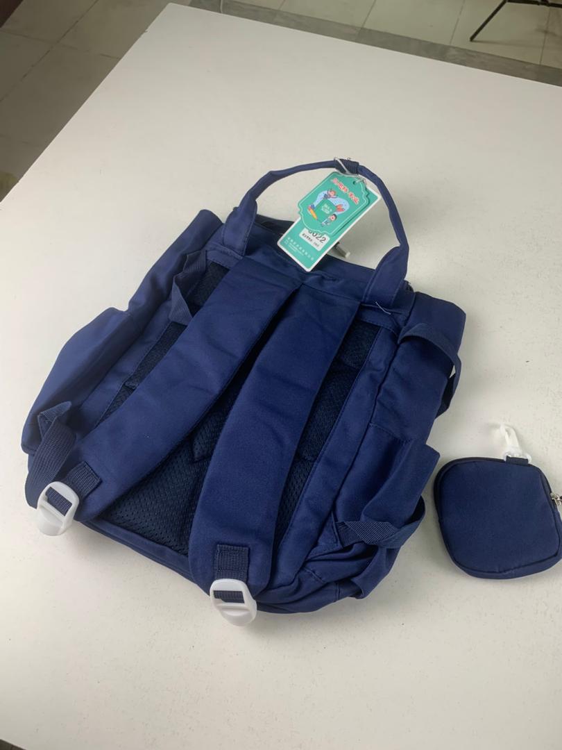 Ensemble de sacs d’école Kawai pour Enfants 2Pcs Avec Pochette Bleu – محفظة 2 قطع كاواي مع محفظة صغيرة أزرق - Sac à dos et Mode - صورة حقيقية 5