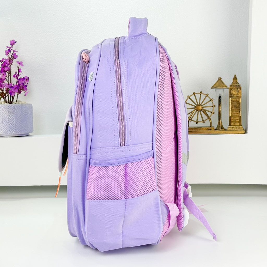 Sac à Dos pour Enfants avec Trousse Assortie KBAG Mauve – حقيبة ظهر مدرسية للأطفال مع مقلمة بنفسجي - Sac à dos et Mode - صورة 4