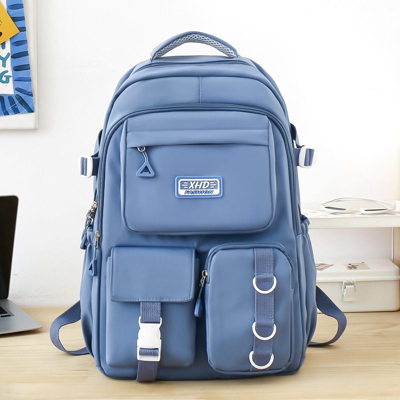 Sacs à dos d’école Style Décontracté XHD Bleu – حقيبة ظهر مدرسية أزرق