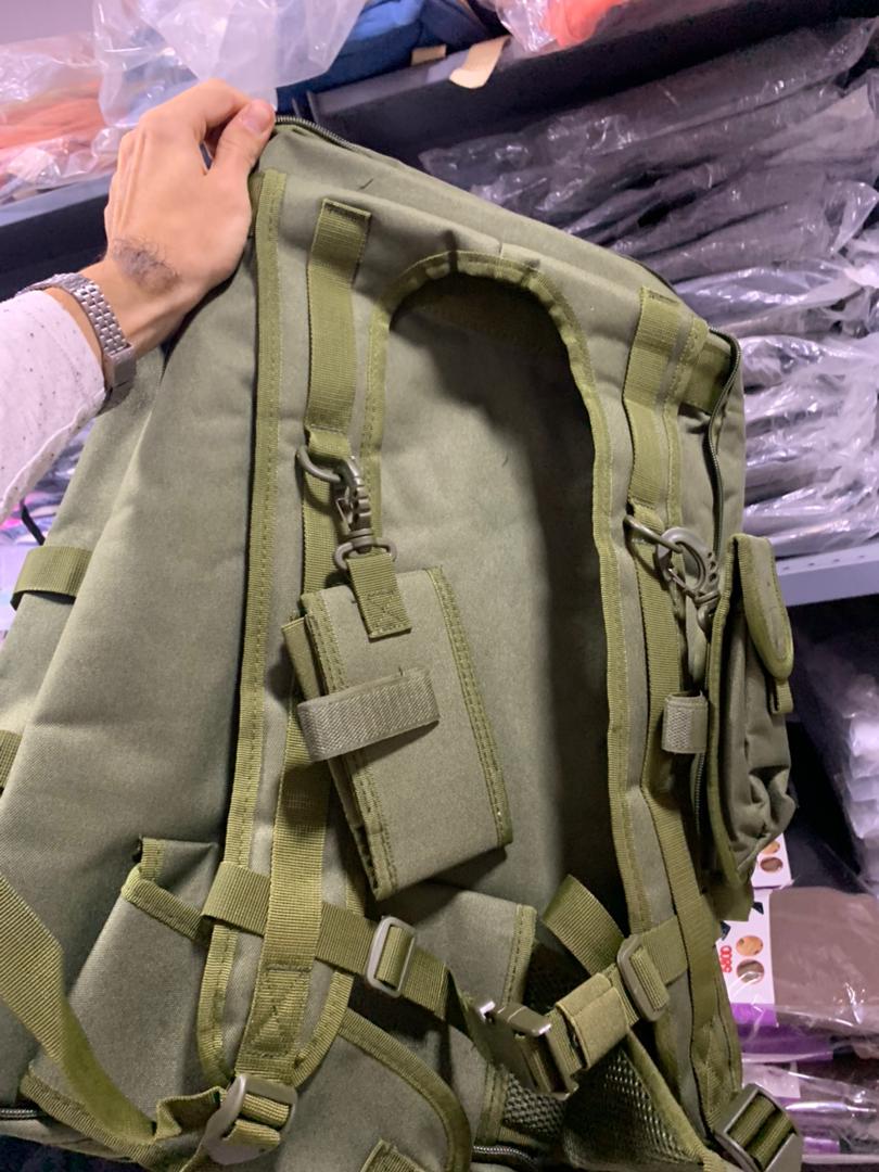 Sac à Dos de randonnée Rucksack Large Capacity 60L JRD5 + Matelas pliable Cadeau - Camping et Randonnée - صورة حقيقية 9