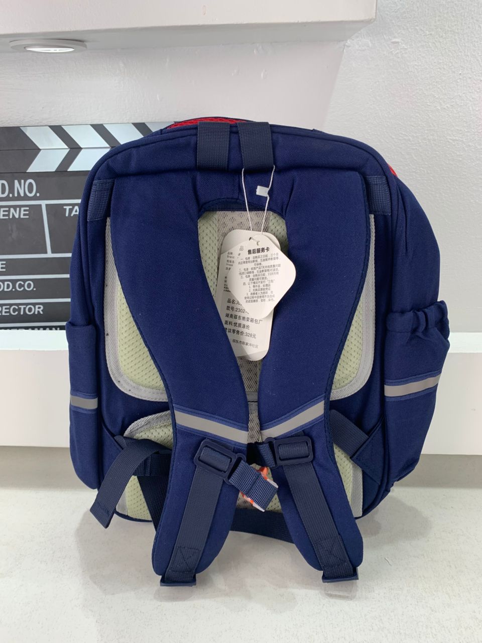 Sac à Dos Scolaire Orthopédique pour Enfants Xiao Wang Ya Bleu et rouge – محفظة مدرسية للأطفال أزرق وأحمر - Sac à dos et Mode - صورة حقيقية 5
