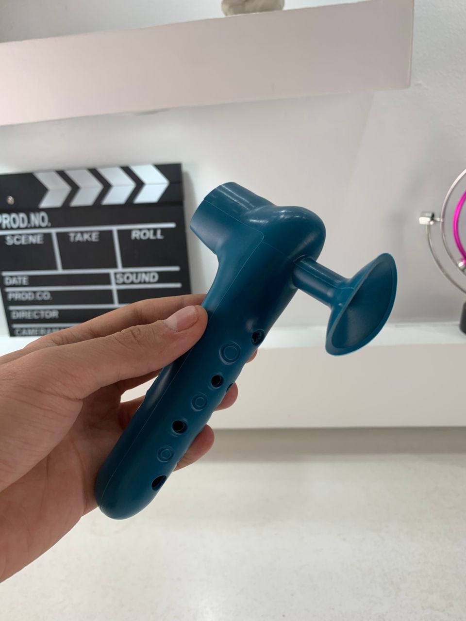 Poignée de porte en silicone avec ventouse pour absorber le choc 1Pcs – مقبض من سيليكون لحماية الحائط - Maison - صورة حقيقية 10