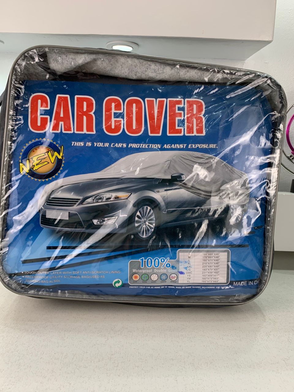 Bâche Auto Housse de Protection 4 Saisons (Grande Taille DOBLO , Kangoo..) - Accessoires Auto/Moto - صورة حقيقية 7