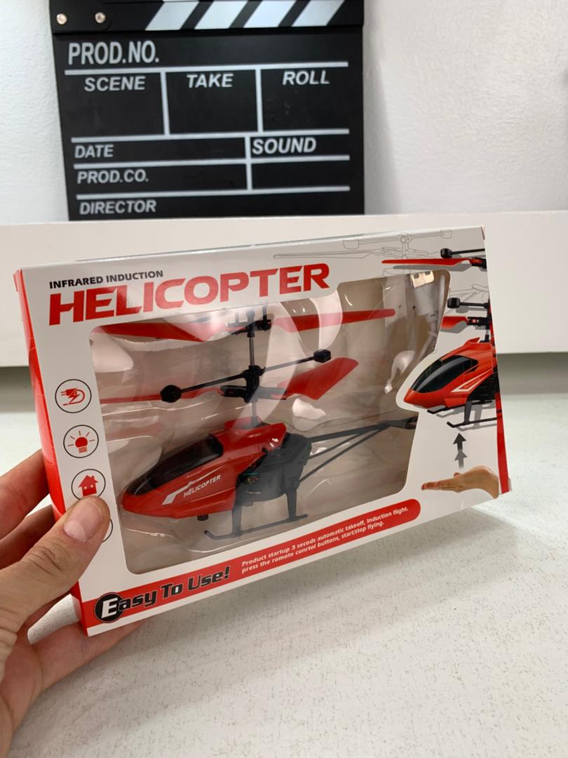 Hélicoptère Rechargeable avec Capteur Infrarouge pour Enfants – طائرة هيليكوبتر لاسلكية للأطفال - Jouet & Gaming - صورة حقيقية 6