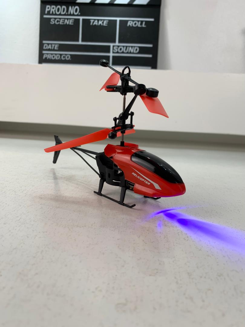 Hélicoptère Rechargeable avec Capteur Infrarouge pour Enfants – طائرة هيليكوبتر لاسلكية للأطفال - Jouet & Gaming - صورة حقيقية 8