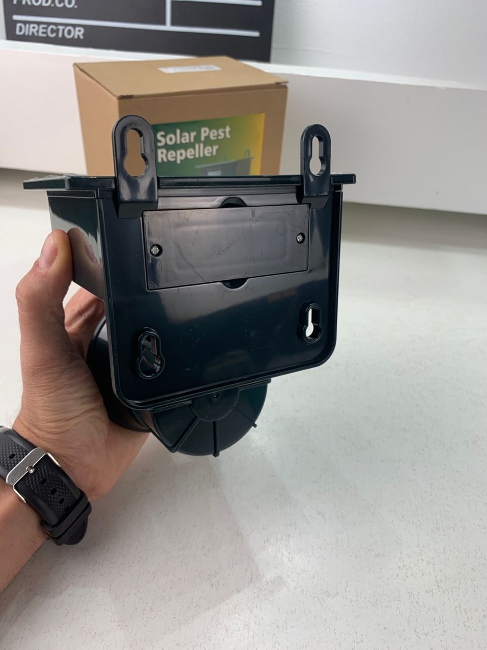 Répulsif solaire sonique pour animaux et oiseaux avec détecteur de mouvement – جهاز طارد للحيونات والطيور - Outillage et Bricolage - صورة حقيقية 11