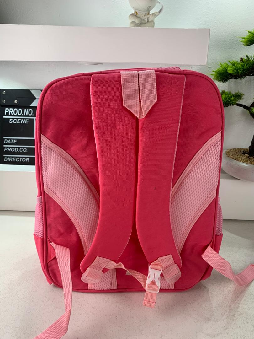 Sac à Dos Enfant Space Design Ludique Multi-Poches Rose – حقيبة مدرسية للأطفال لون وردي - Sac à dos et Mode - صورة حقيقية 5