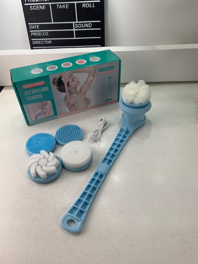 Brosse Rotative Électrique Rechargeable pour le Corps et la Douche – فرشاة تنظيف الجسم مقاومة للماء - Soins et Beauté - صورة 7