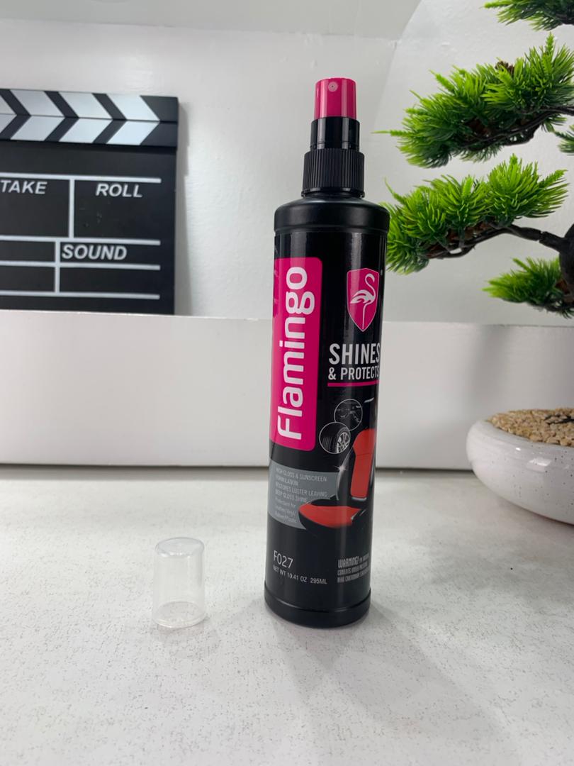 FLAMINGO Brillance ET Protection Intérieure pour Voitures 295 ml – منظف مقاعد الجلدية للسيارات - Accessoires Auto/Moto - صورة 9
