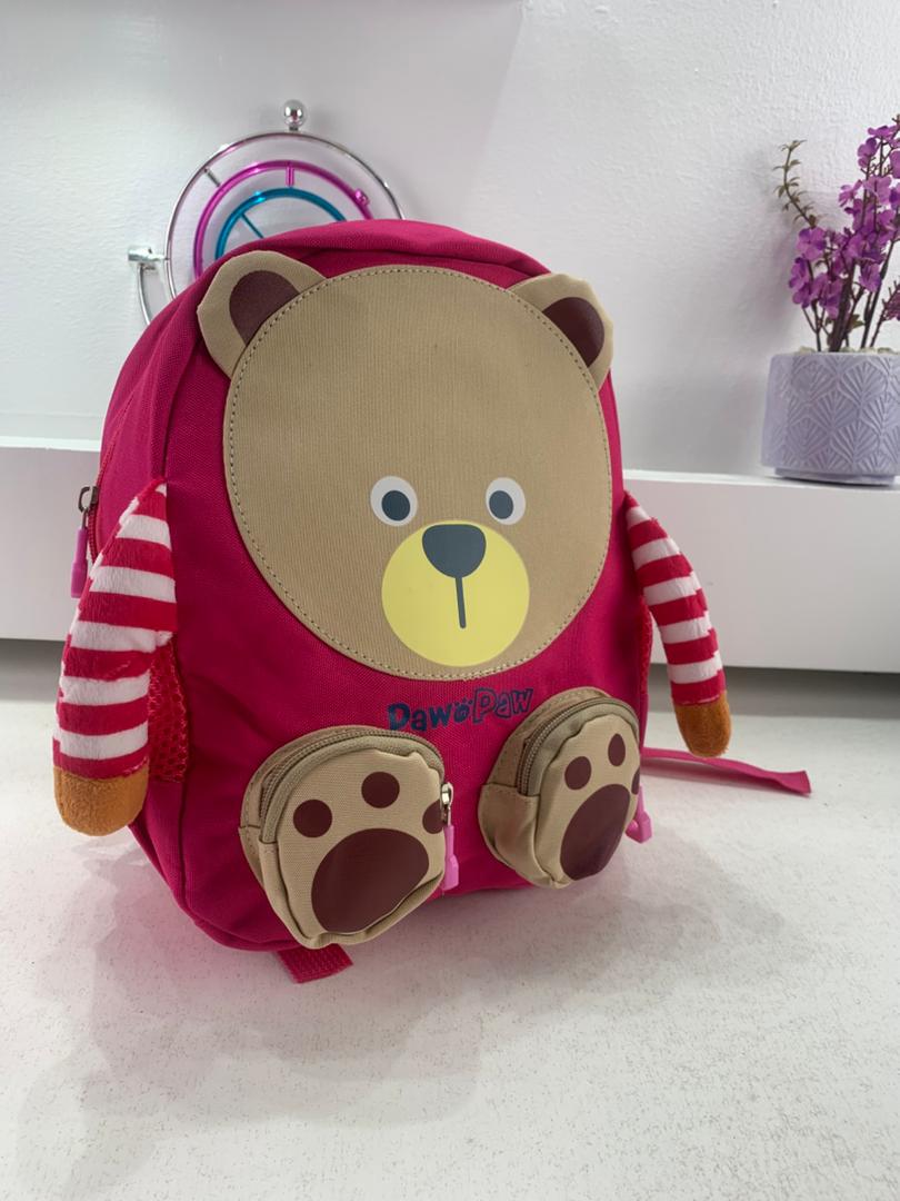 Sac à dos Mignon pour Enfants Paw Paw – rose – محفظة أطفال صغيرة - Back to School - صورة حقيقية 2