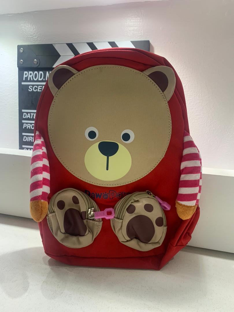 Sac à dos Mignon pour Enfants Paw Paw – Rouge – محفظة أطفال صغيرة - Back to School - صورة 2