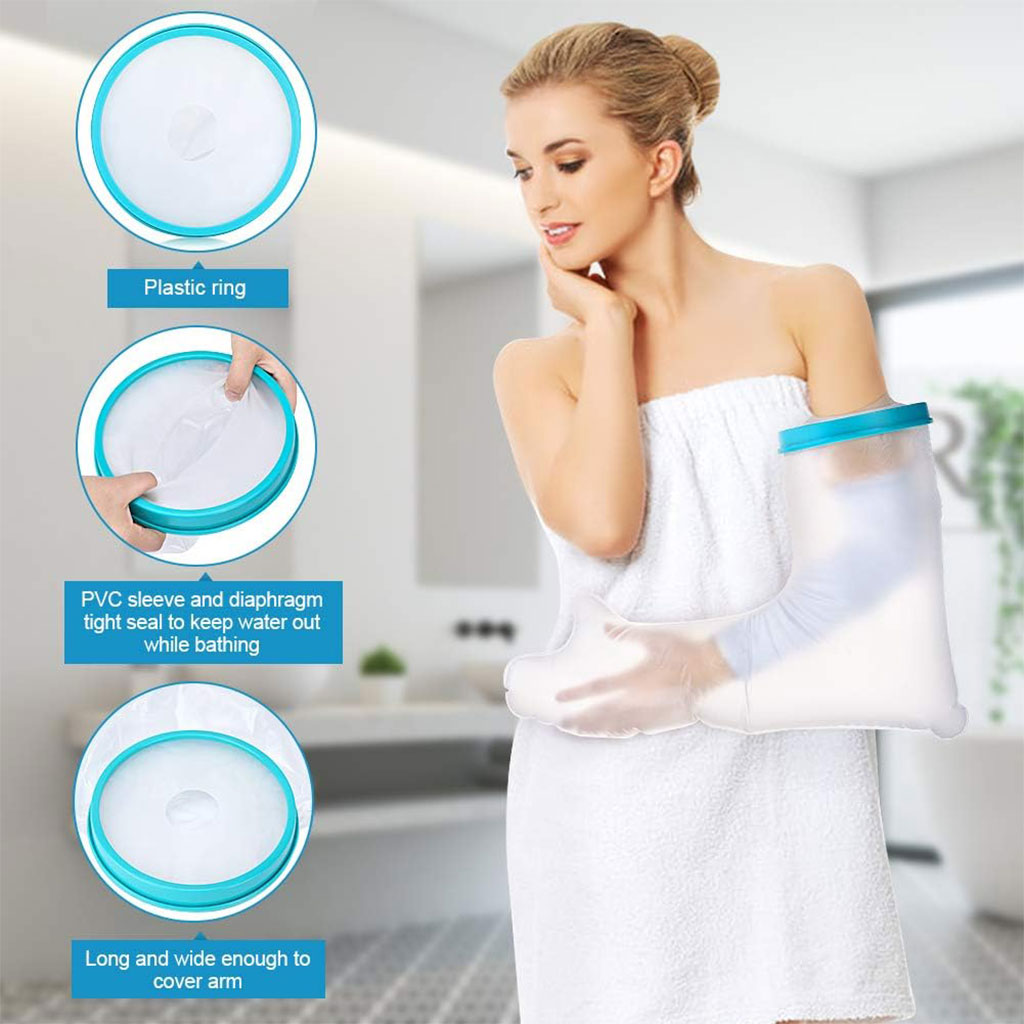 Protège-plâtre imperméable bras complet pour pour adulte – غطاء عازل للمياه لليد المكسولة - Divers - صورة 7