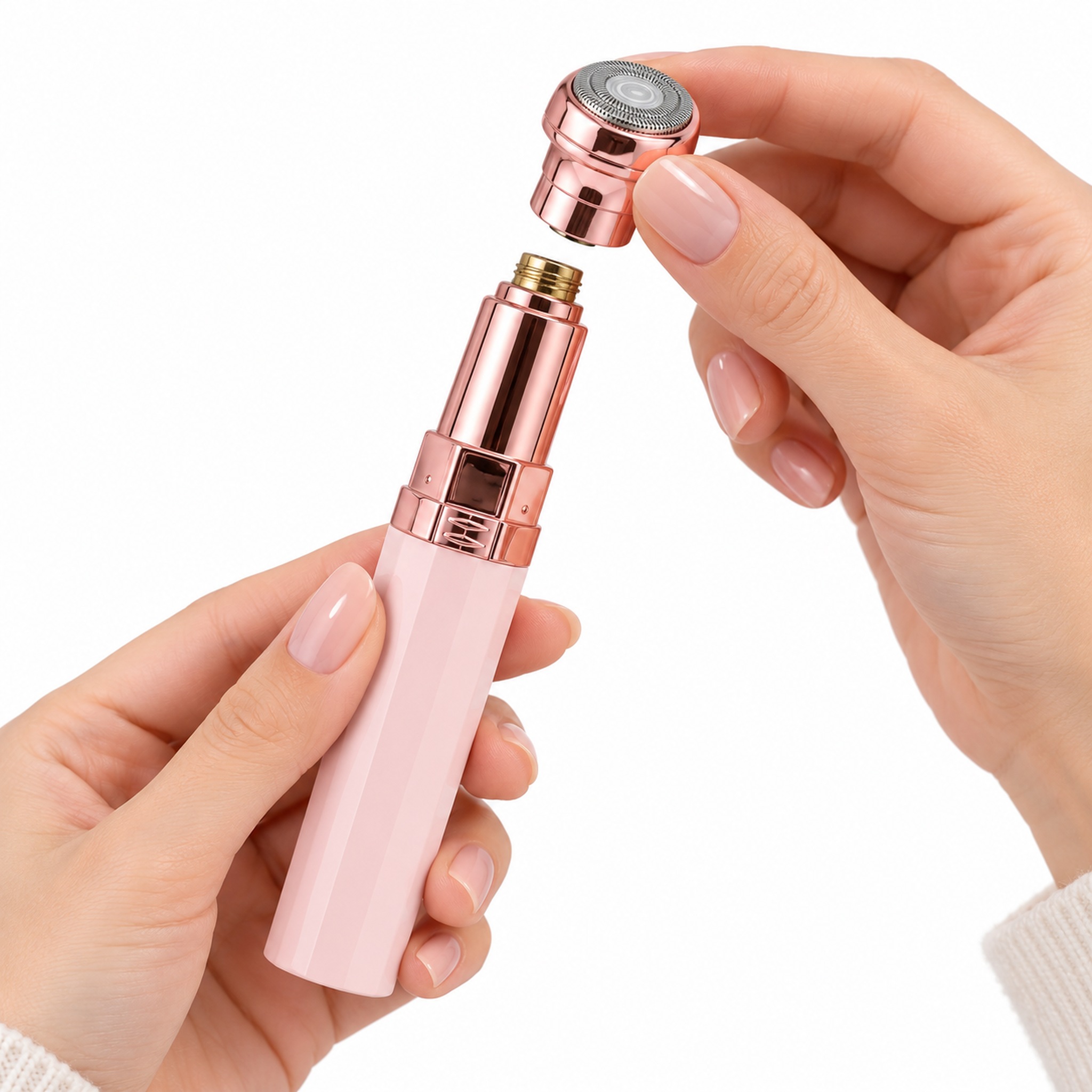 Épilateur Féminin 5 en 1 Rechargeable USB Boxili – جهاز إزالة الشعر النسائي 5 في 1 قابل للشحن مع 5 رؤوس متعددة الاستعمالات