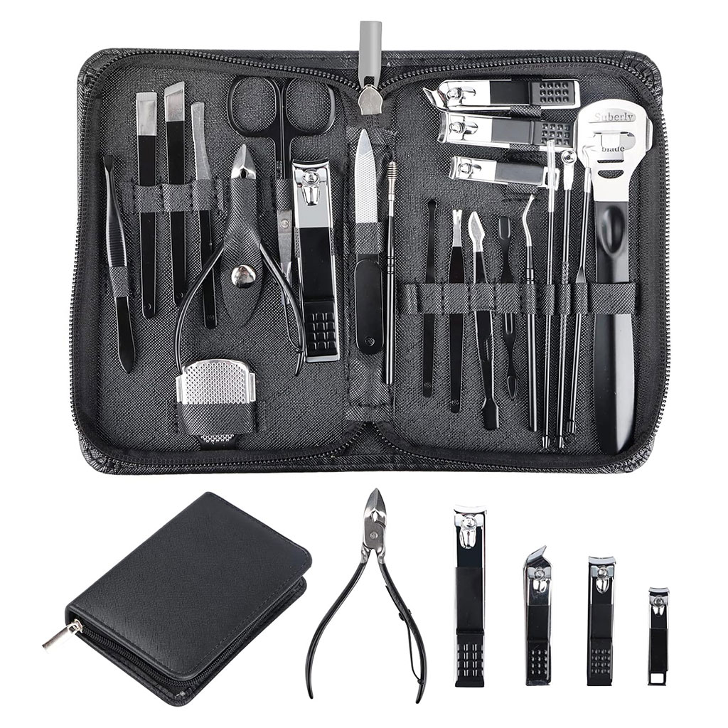 Set de Manucure et Pédicure Professionnel 22 Pièces - طقم احترافي للعناية بالأظافر 22 قطعة