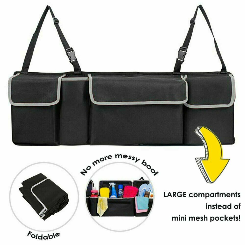 Sac de Rangement pour Siège arrière Voiture Standard - Accessoires Auto/Moto - صورة 8