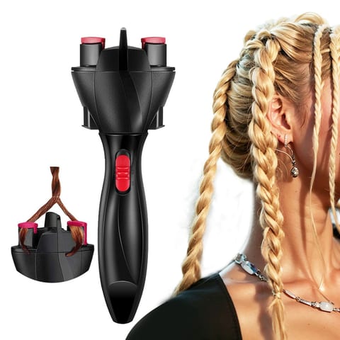 Appareil à tresser les cheveux automatique torsion rapide