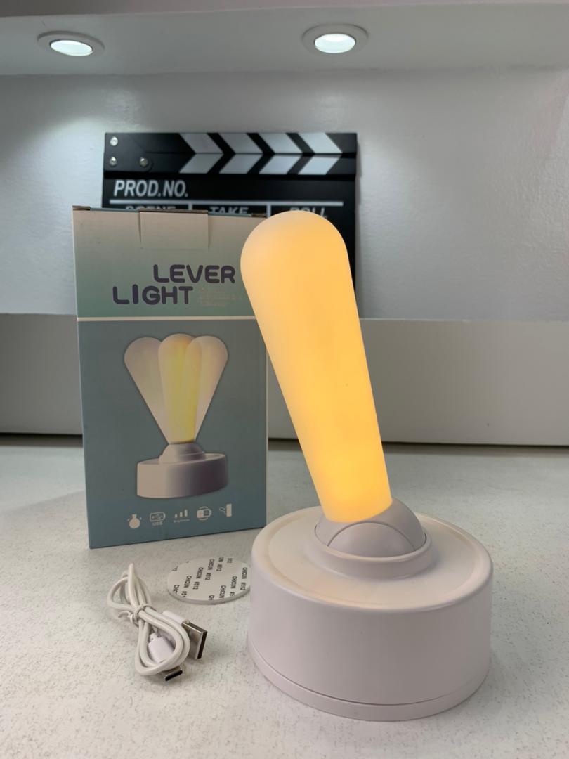 Veilleuse LED à Levier avec Interrupteur à bascule Rechargeable – مصباح غرف نوم قابل للشحن - Électronique - صورة 9