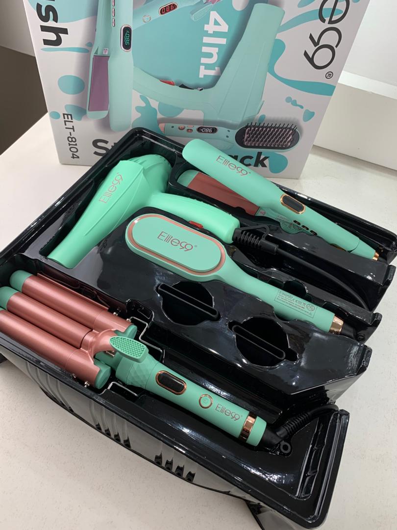 Elite99 Styling 4en1 Pack Ultime pour des Cheveux Parfaits – مجموعة العناية بالشعر 4في1 - Soins et Beauté - صورة حقيقية 6