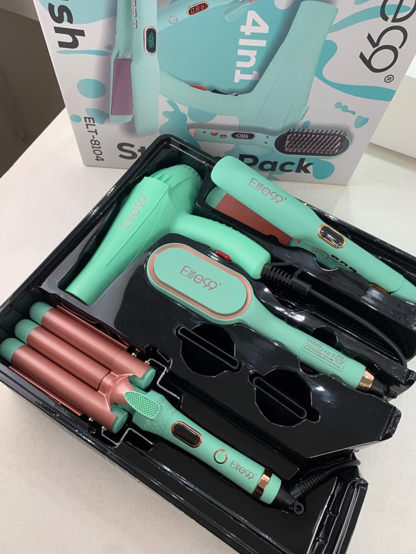 Elite99 Styling 4en1 Pack Ultime pour des Cheveux Parfaits – مجموعة العناية بالشعر 4في1 - Soins et Beauté - صورة حقيقية 7
