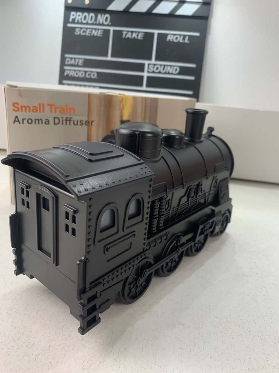 Train Diffuseur D Huiles Essentielles et Humidificateur Ultra-Silencieux de 300ml – معطر جو على شكل قطار - Décoration - صورة 10