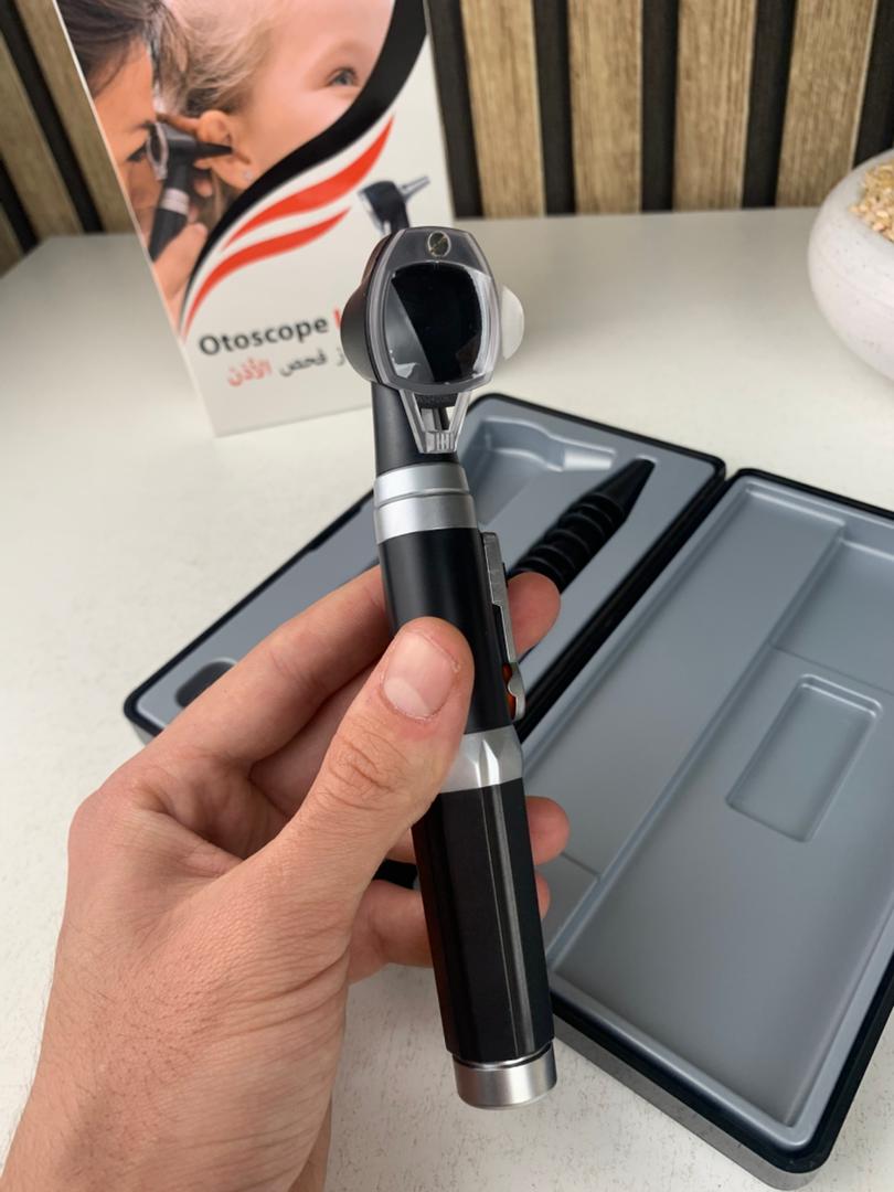 Otoscope 3X avec LED loupe de contrôle d’oreille portable avec 8 capuchons – جهاز فحص الأذن - Soins et Beauté - صورة حقيقية 10