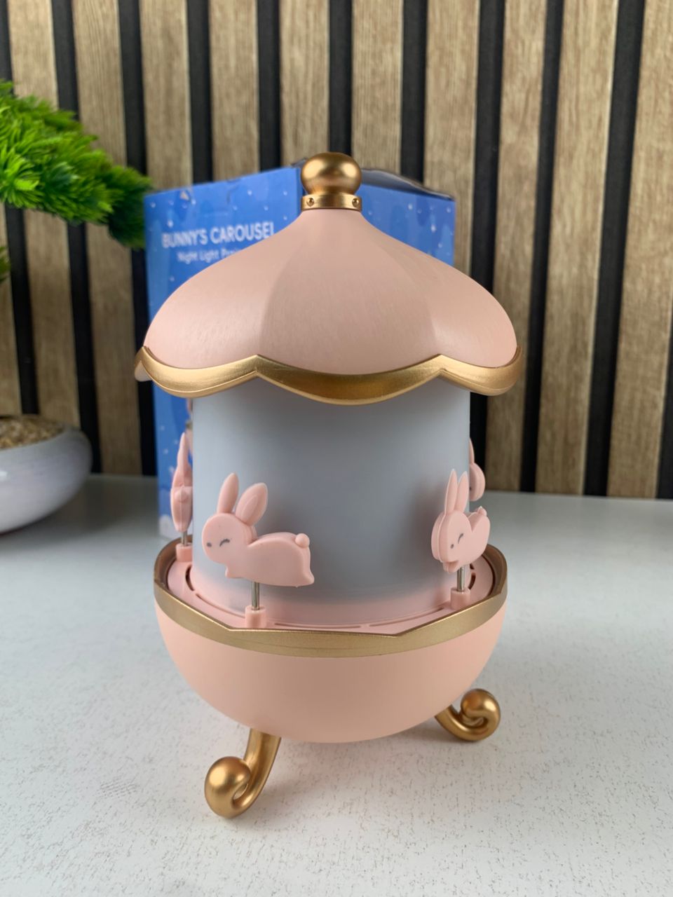 Projecteur ciel étoilé lapins rotation à 360° pour chambre d’enfants – جهاز تنويم الأطفال برسومات ملونة - Électronique - صورة 9