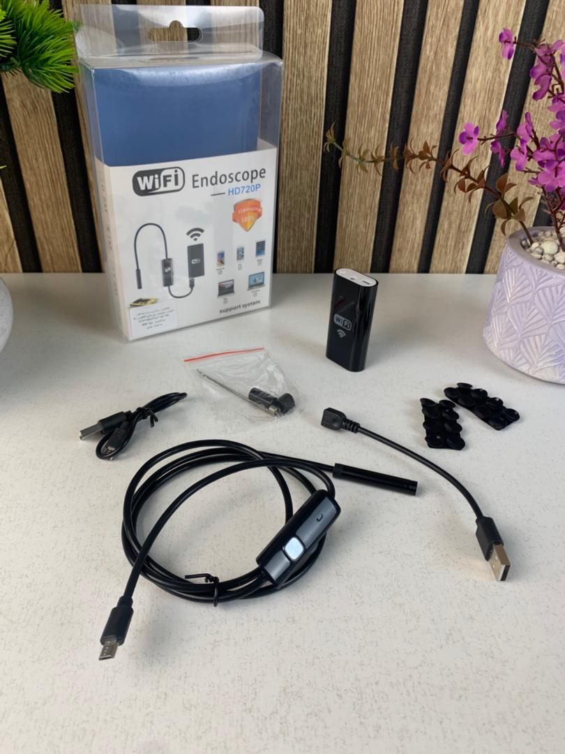Endoscope WiFi Caméra d’inspection sans Fil 8 mm 6 LED réglables pour Smartphone – كاميرة للمناطق الضيقة - Électronique - صورة 8