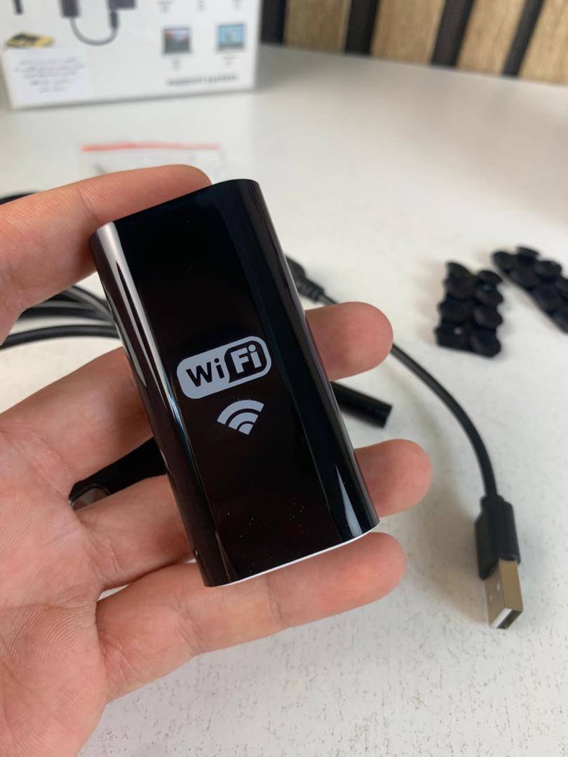 Endoscope WiFi Caméra d’inspection sans Fil 8 mm 6 LED réglables pour Smartphone – كاميرة للمناطق الضيقة - Électronique - صورة 9