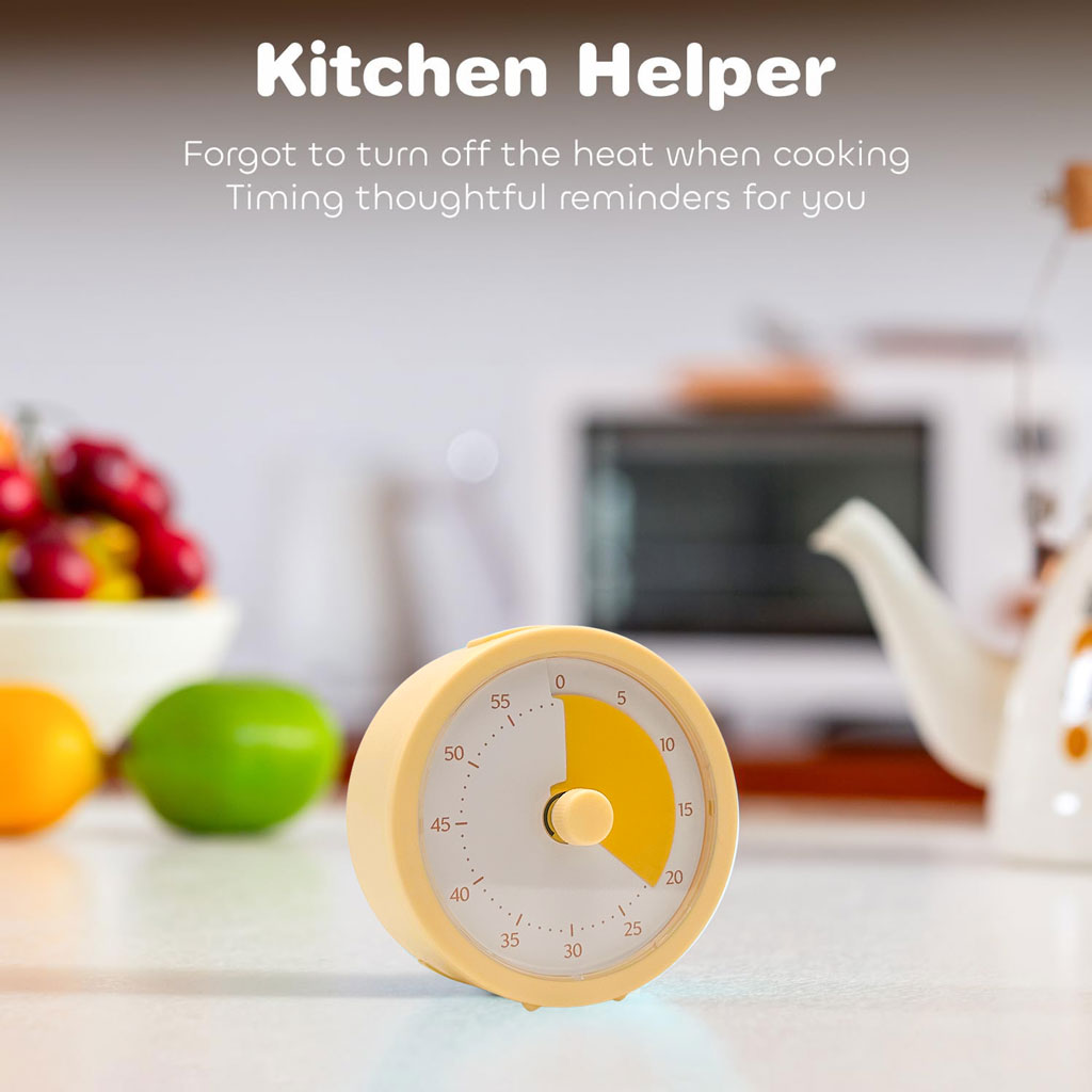 Minuteur visuel 60 minutes outil de gestion du temps multifonctions - Cuisine - صورة 6