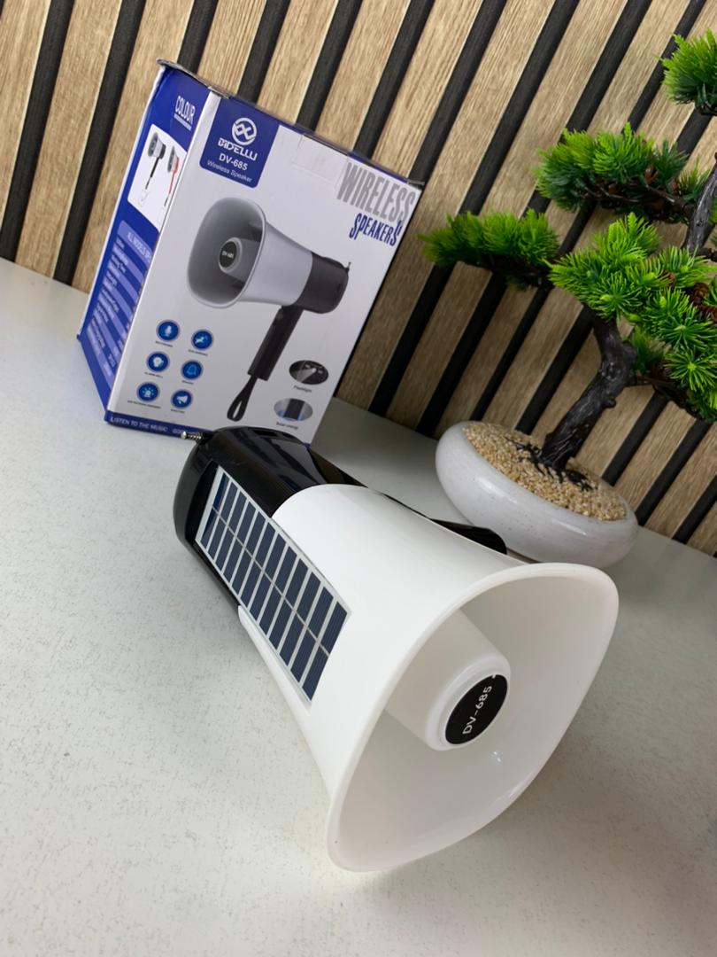 Mégaphone solaire portable pour Enregistrement en Extérieur avec Bluetooth V5.3 – مكبر صوت ومسجل بلوتوث - Électronique - صورة 9