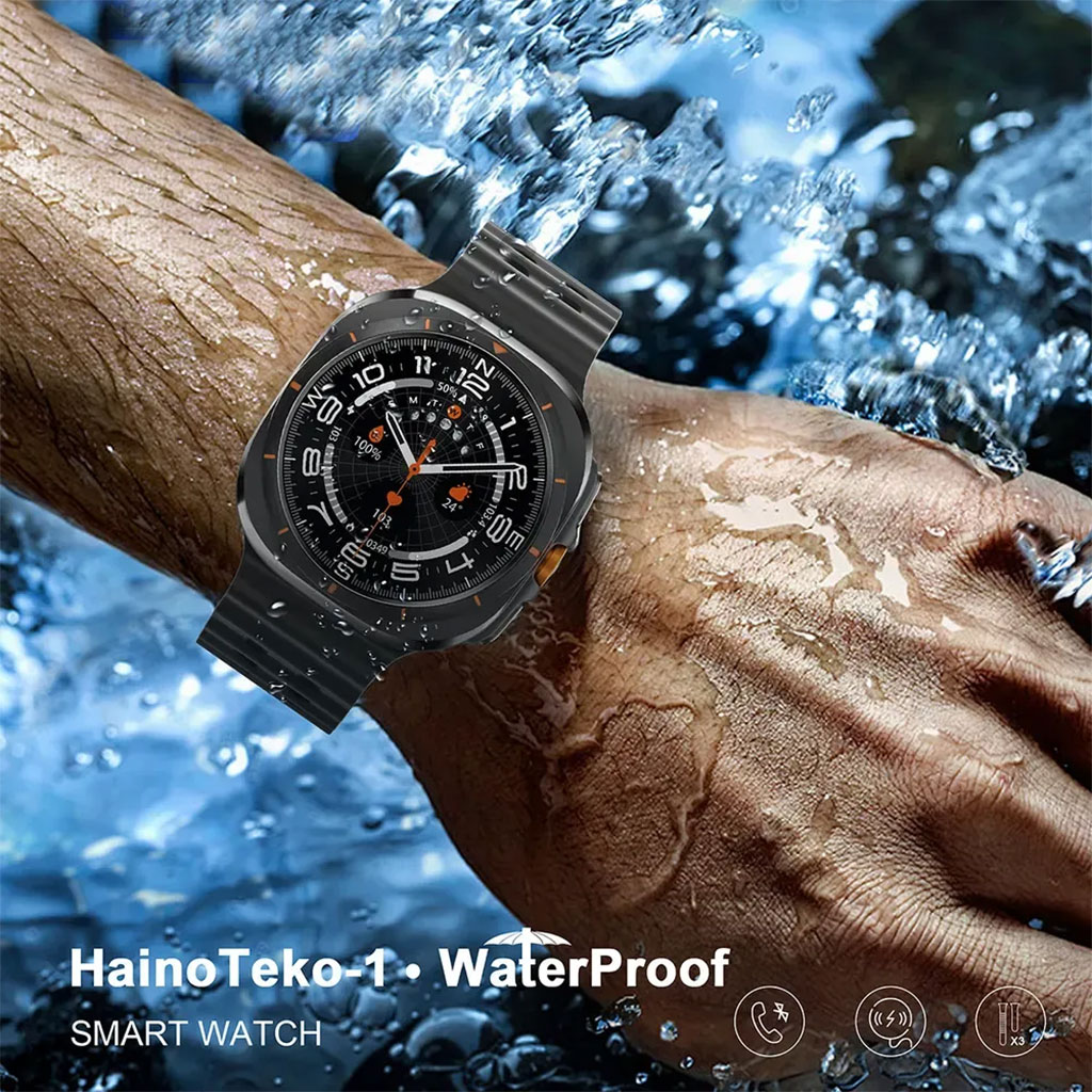 Smart Watch Haino Teko-1 Écran Amoled avec 3 Bracelets intégré – ساعة ذكية أصلية - Électronique - صورة 6