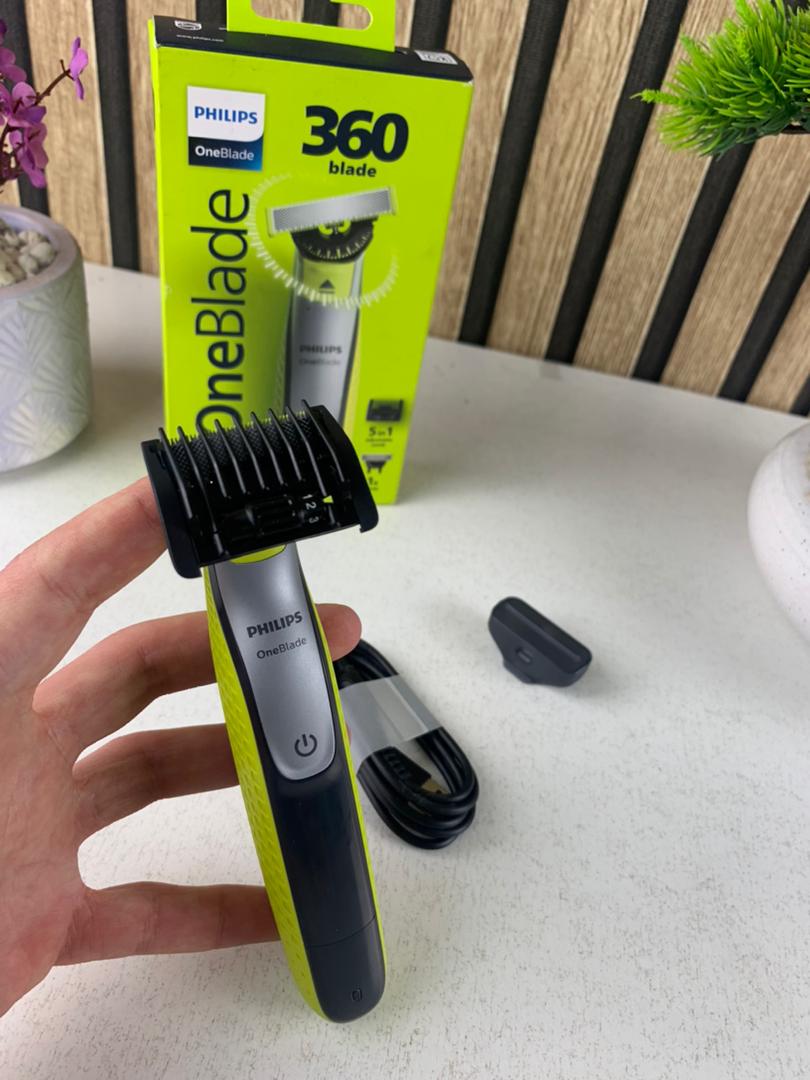 Philips OneBlade QP2734/23 Tondeuse Rechargeable Original – ماكينة حلاقة أصلية للرجال - Soins et Beauté - صورة 9