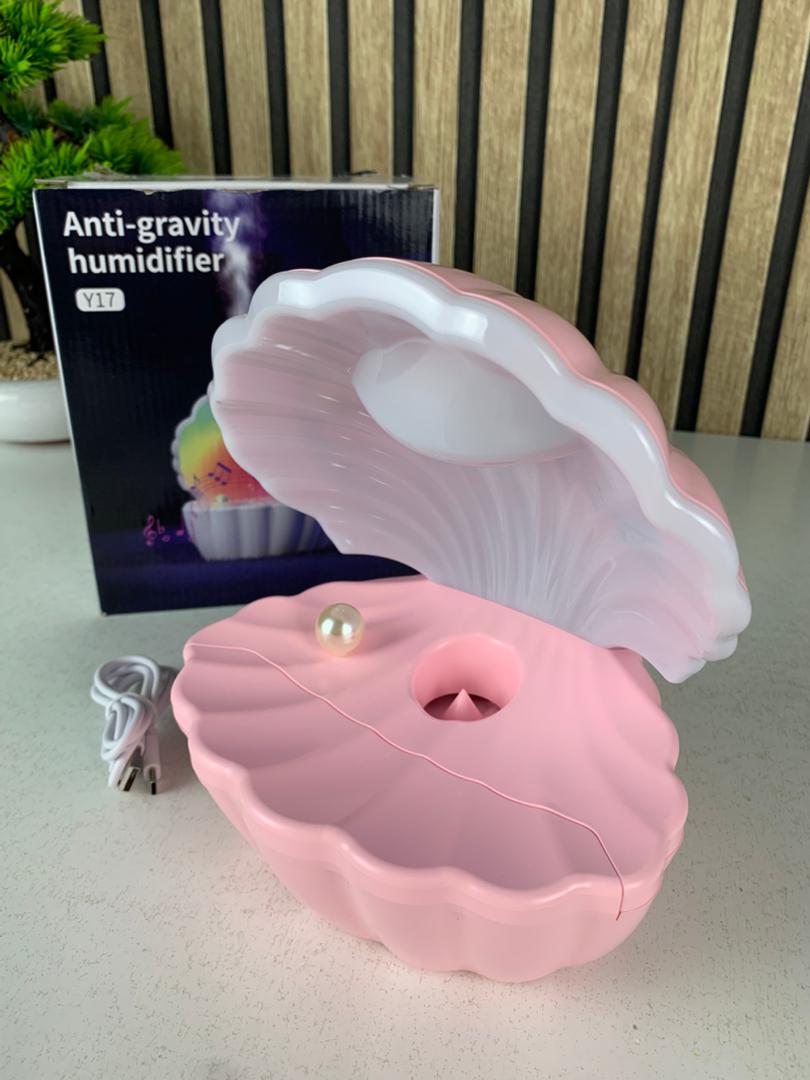 Humidificateur d’air et Haut Parleur BT avec lumière d’ambiance antigravité 550ml – مكبر صوت ومعطر جو على شكل محار البحر - Électronique - صورة 7