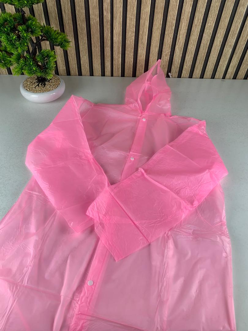 Eva Manteau imperméable à capuche – Rose – معطف بغطاء رأس مقاوم للماء - Divers - صورة حقيقية 3