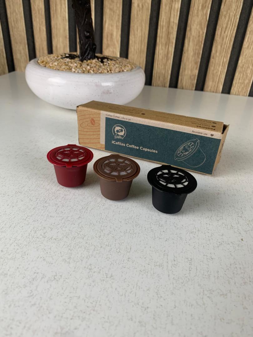 Pack 3Pcs Capsules Réutilisables Pour Machine À Café Nespresso – كبسولات قهوة قابلة لإعادة الملء - Cuisine - صورة حقيقية 8