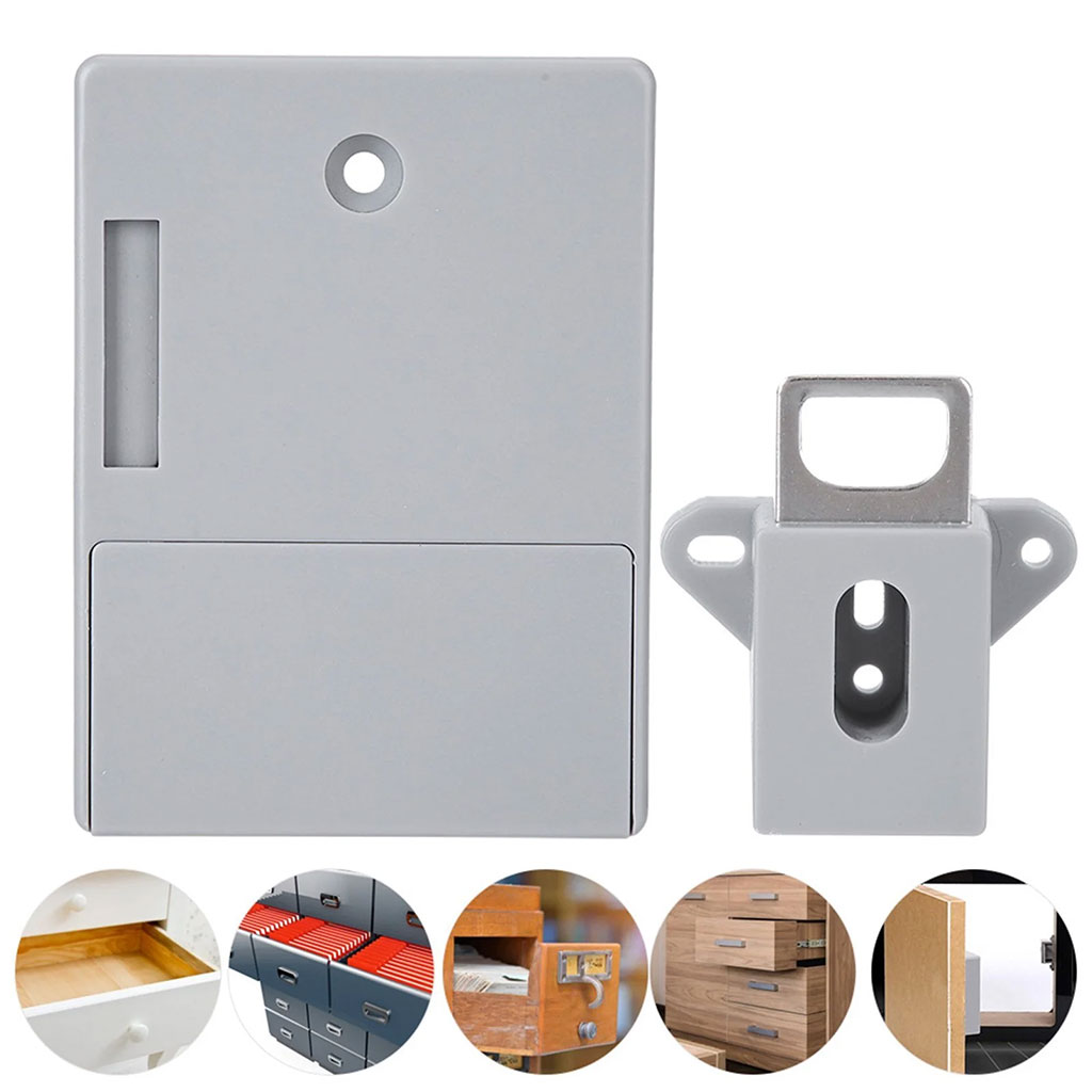 Serrure électronique d’armoire avec carte de déverrouillage – قفل درج ذكي مع بطاقة فتح - Électronique - صورة 2