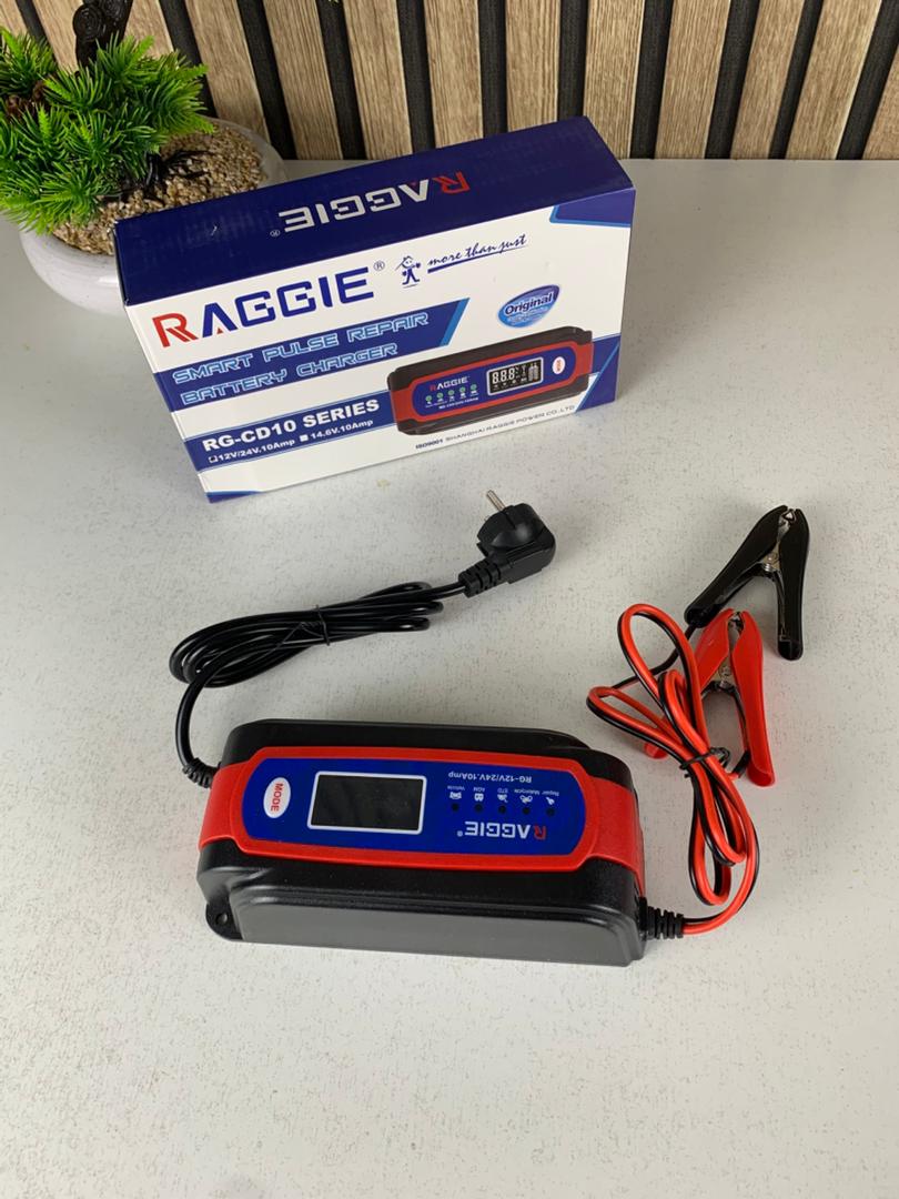 Chargeur de batterie voiture automatique intelligent 12-12v.10Amp – شاحن بطارية للسيارات - Accessoires Auto/Moto - صورة حقيقية 8