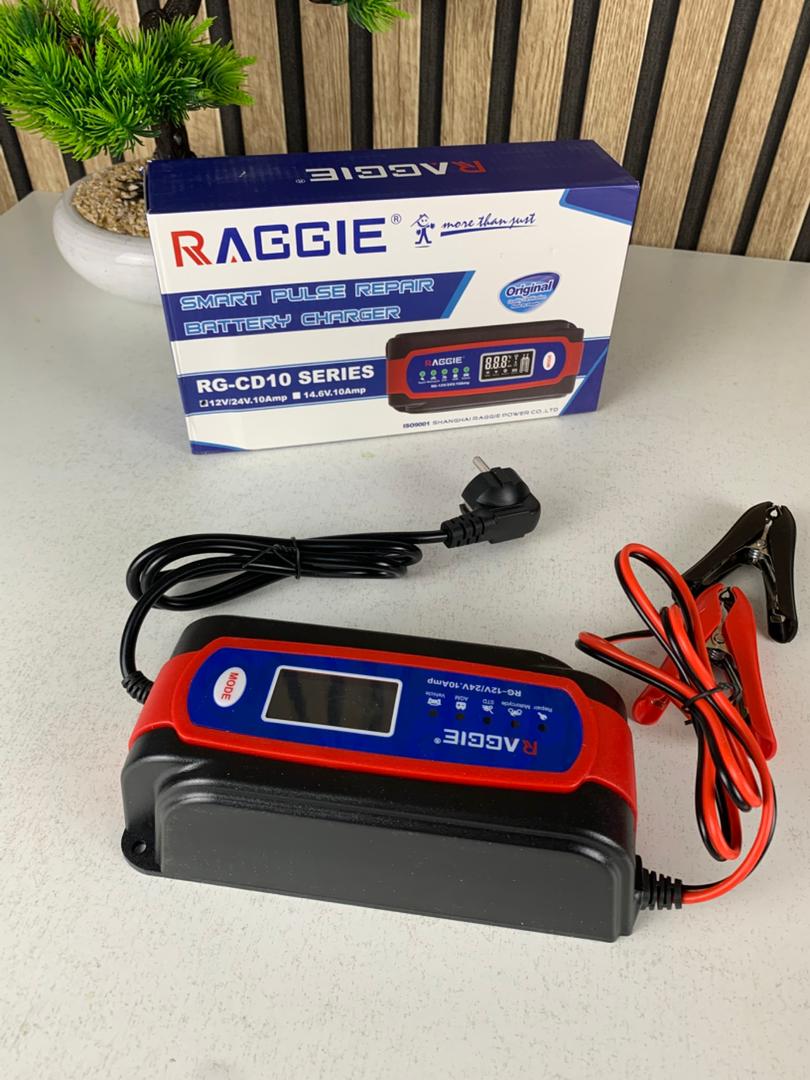 Chargeur de batterie voiture automatique intelligent 12-12v.10Amp – شاحن بطارية للسيارات - Accessoires Auto/Moto - صورة حقيقية 10