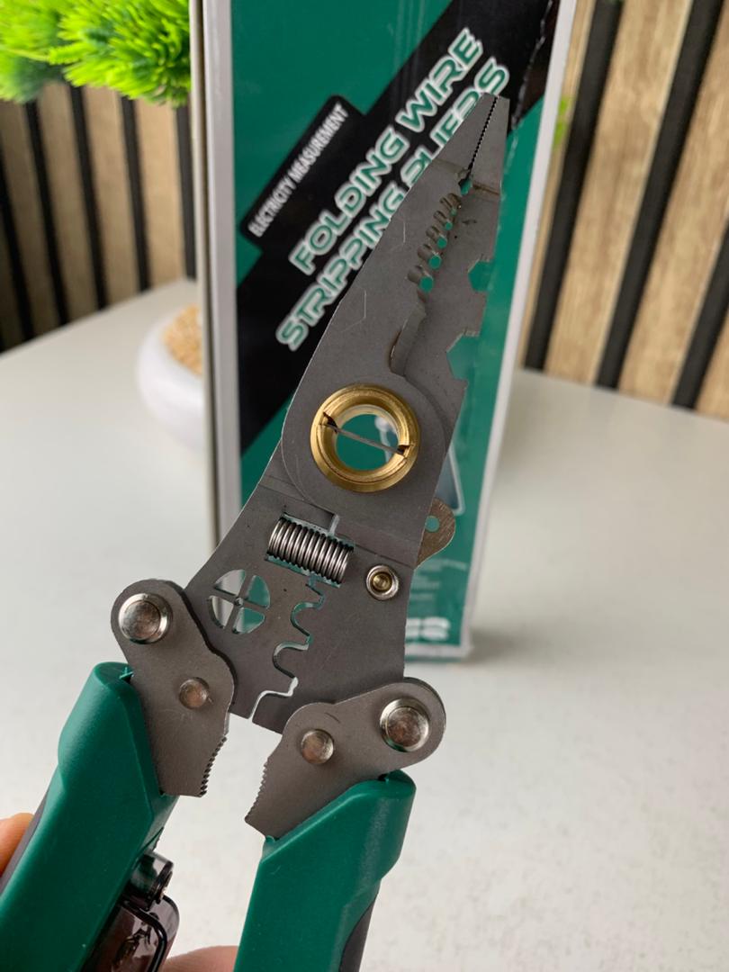 Pince à dénuder multifonction avec testeur de tension – أداة تجريد الأسلاك متعددة الوظائف - Outillage et Bricolage - صورة حقيقية 8