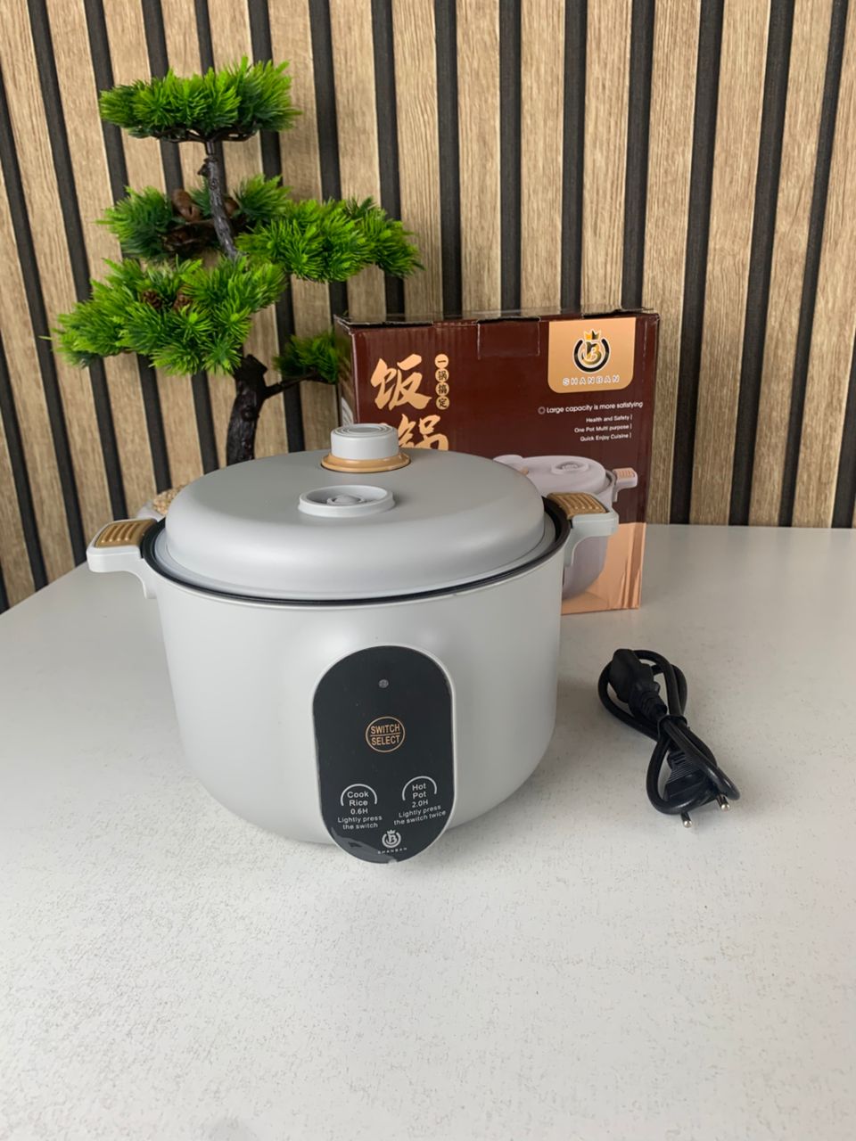 Cuiseur Electrique Multifonctionnel pour la Cuisine 20cm – جهاز طهي محمول - Cuisine - صورة حقيقية 7
