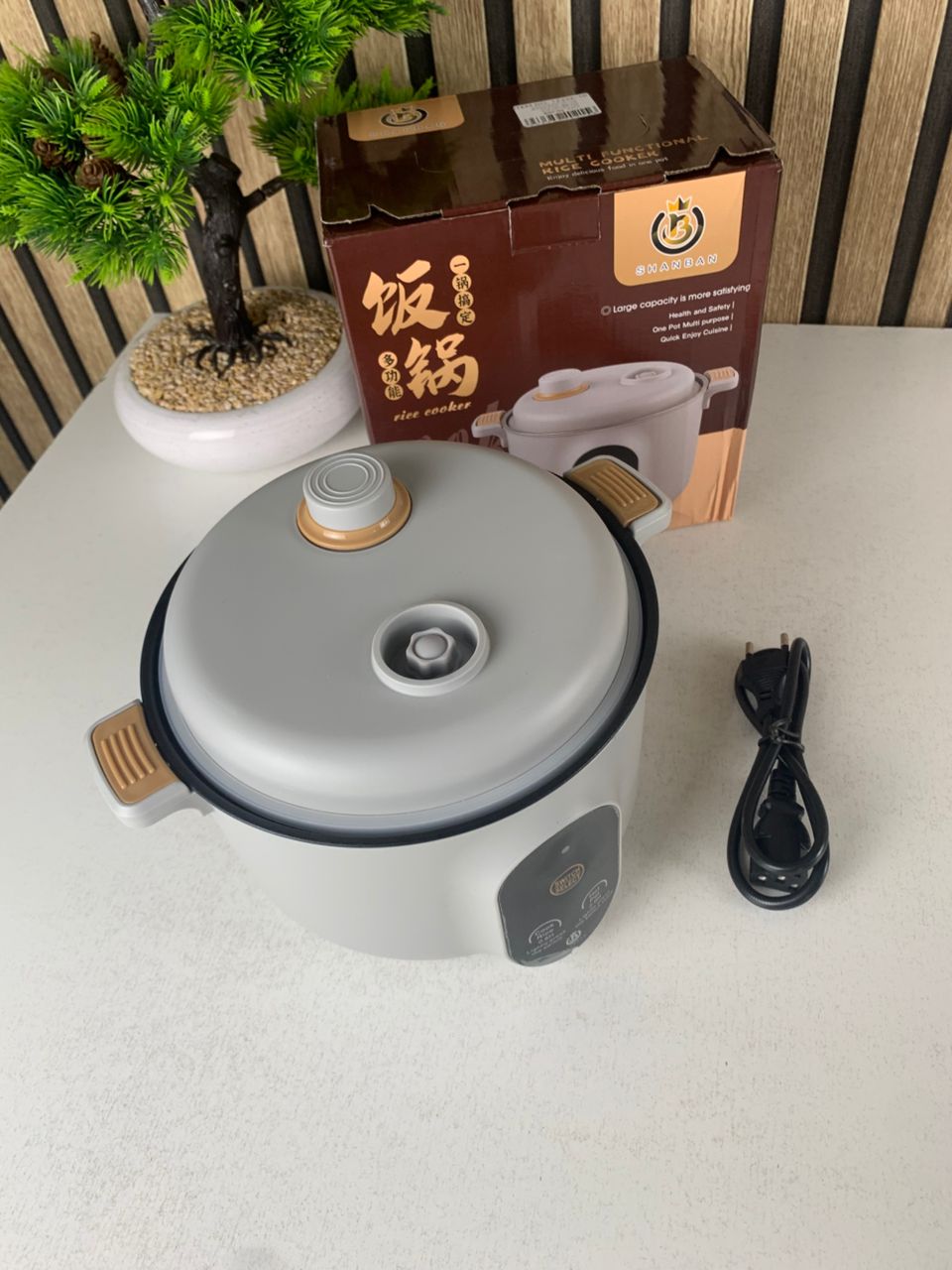 Cuiseur Electrique Multifonctionnel pour la Cuisine 20cm – جهاز طهي محمول - Cuisine - صورة حقيقية 8