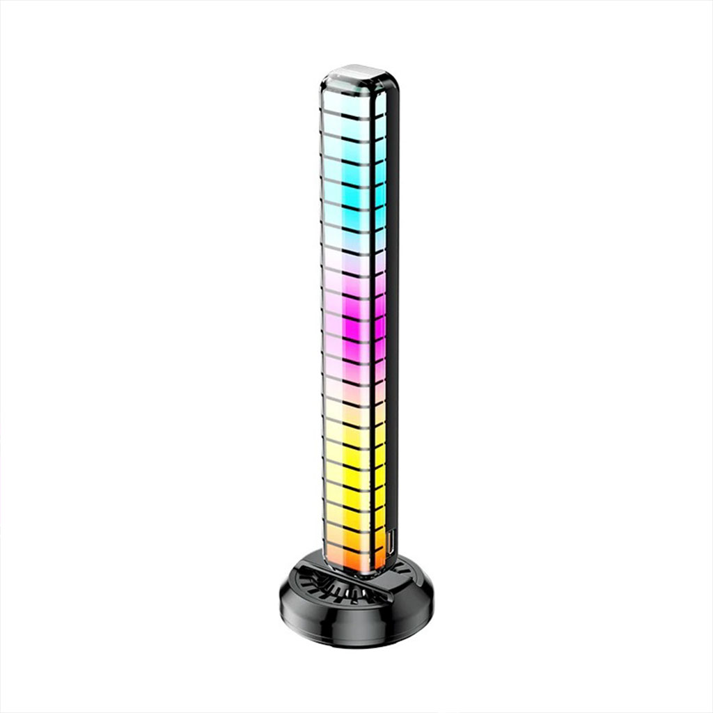 Lampe d’ambiance musicale pour voiture avec humidificateur RGB 1Pcs – مصباح موسيقي للسيارة مع معطر جو - Accessoires Auto/Moto - صورة 4