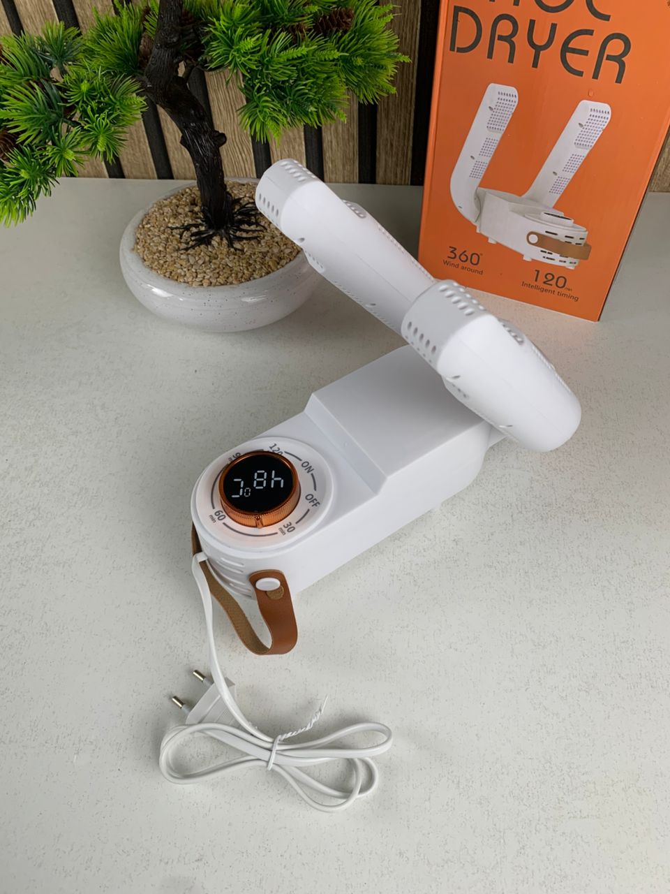 Sèche-chaussures électrique avec minuterie et grille de séchage réglable V2 – مجفف أحذية محمول - Maison - صورة حقيقية 10