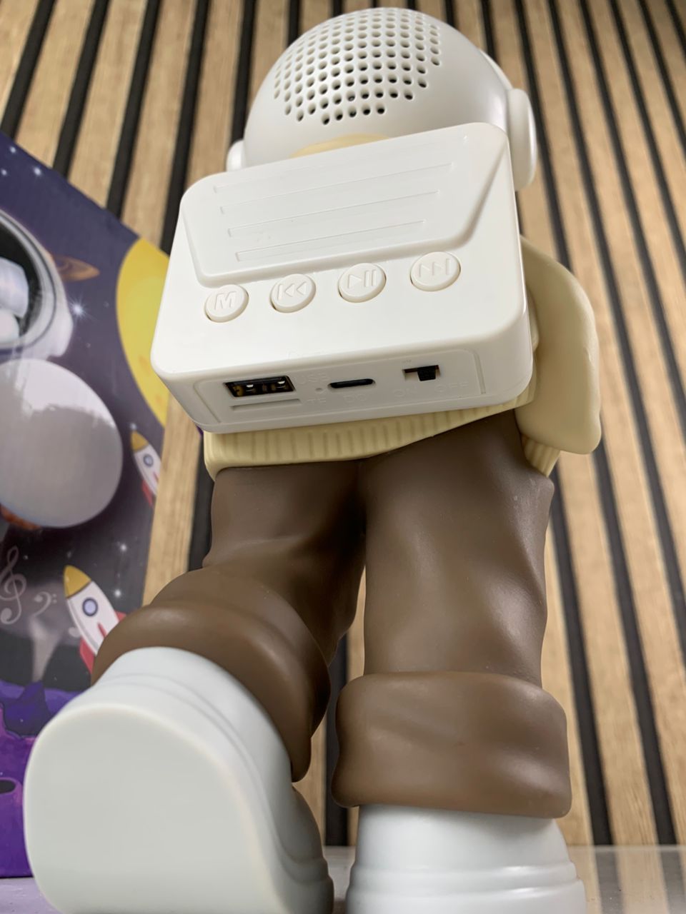 Enceinte bluetooth et lampe astronaute idéale pour la décoration de chambre YM-121 – مصباح ومكبر صوت بلوتوث - Électronique - صورة 9