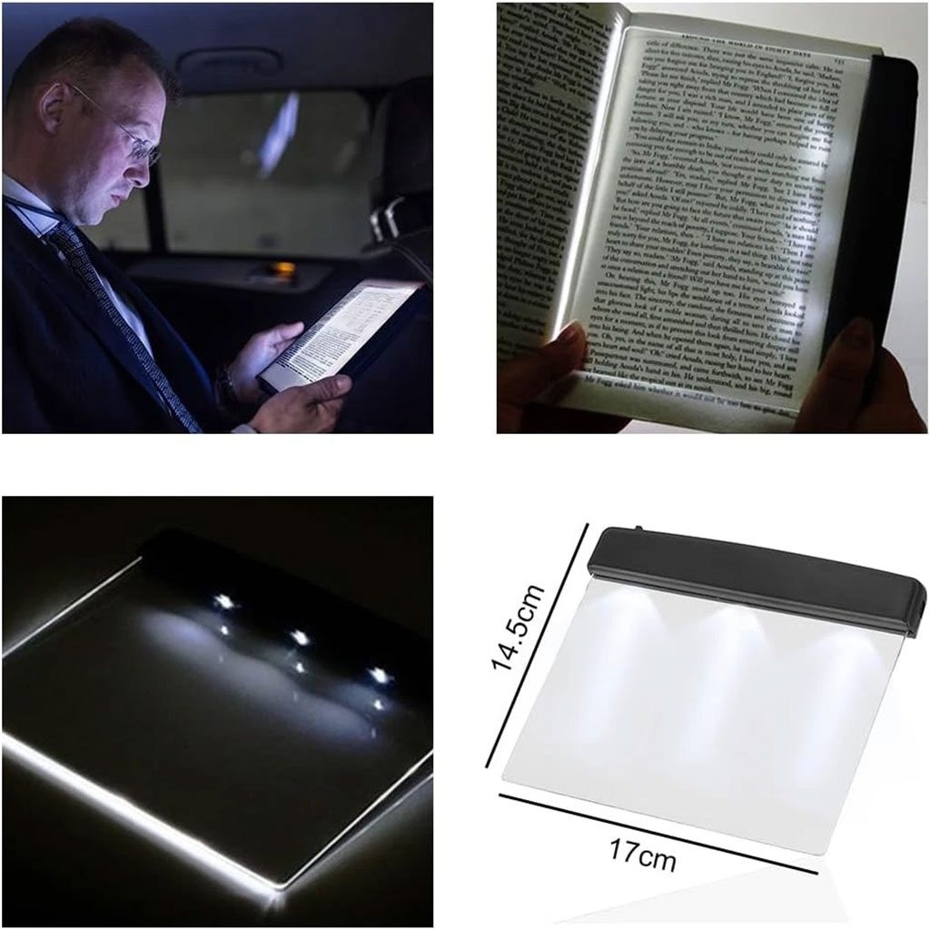 Lampe de Lecture à Panneau Transparent - مصباح القراءة اللوحي الشفاف