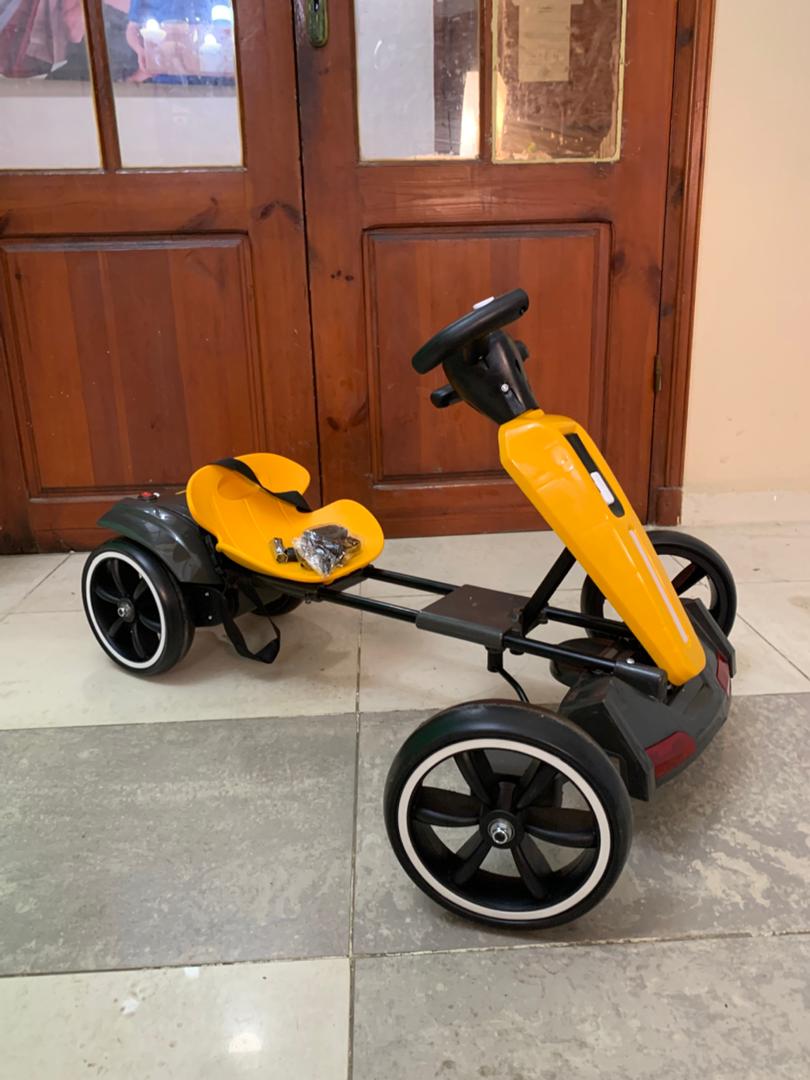 Voiture karting électrique pliable 12V pour enfants avec marche arrière – سيارة سباق كهربائية للأطفال - Jouet & Gaming - صورة حقيقية 6