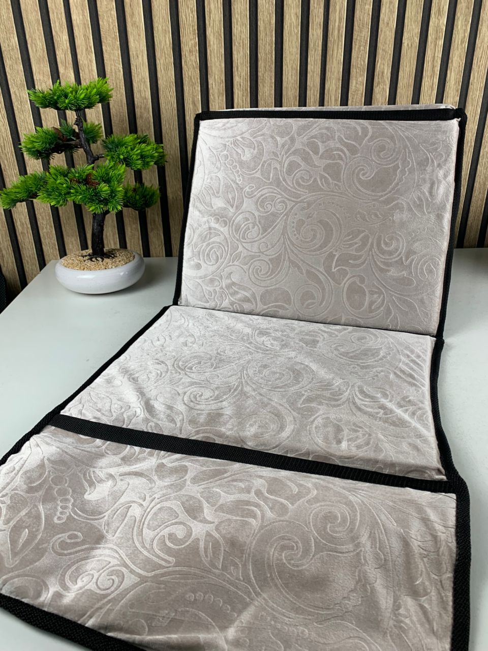 Tapis de Prière Sultan Pliable avec Dossier et Poche Arrière V2 – سجادة صلاة سلطان قابلة للطي مع مسند ظهر - Divers - صورة 13