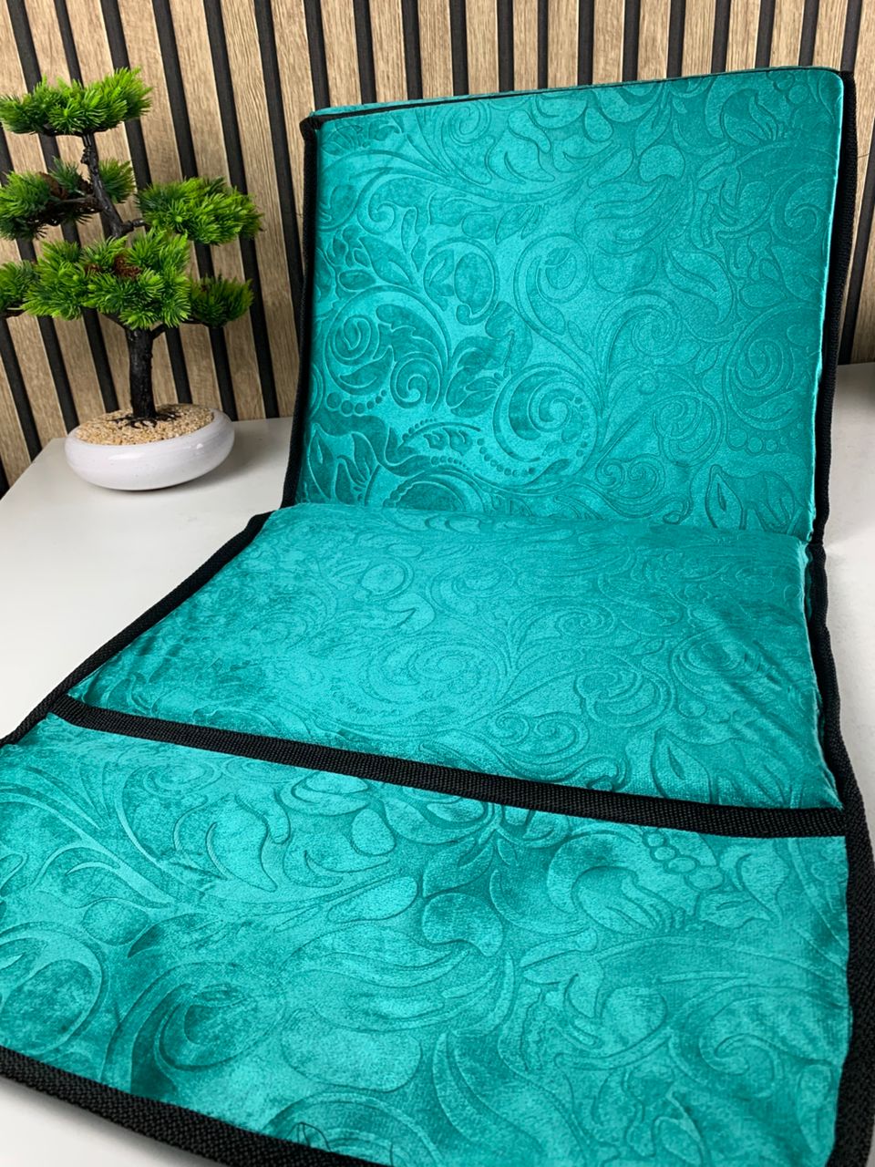 Tapis de Prière Sultan Pliable avec Dossier et Poche Arrière V2 – سجادة صلاة سلطان قابلة للطي مع مسند ظهر - Divers - صورة 16