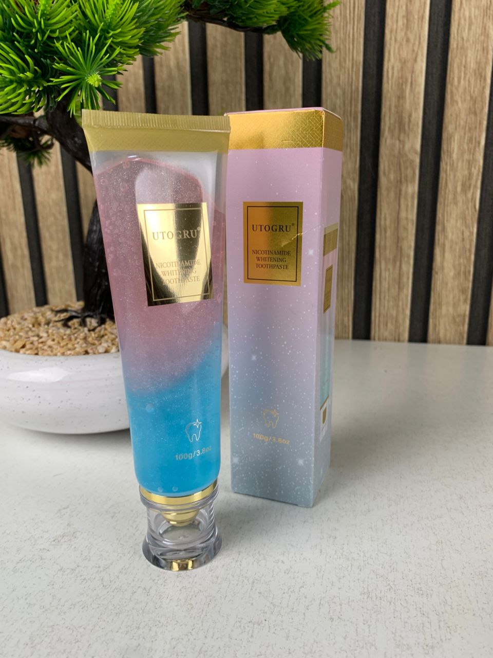 Dentifrice blanchissant à la niacinamide UTOGRU Triple action blanchissante – معجون تبييض الأسنان - Soins et Beauté - صورة 8