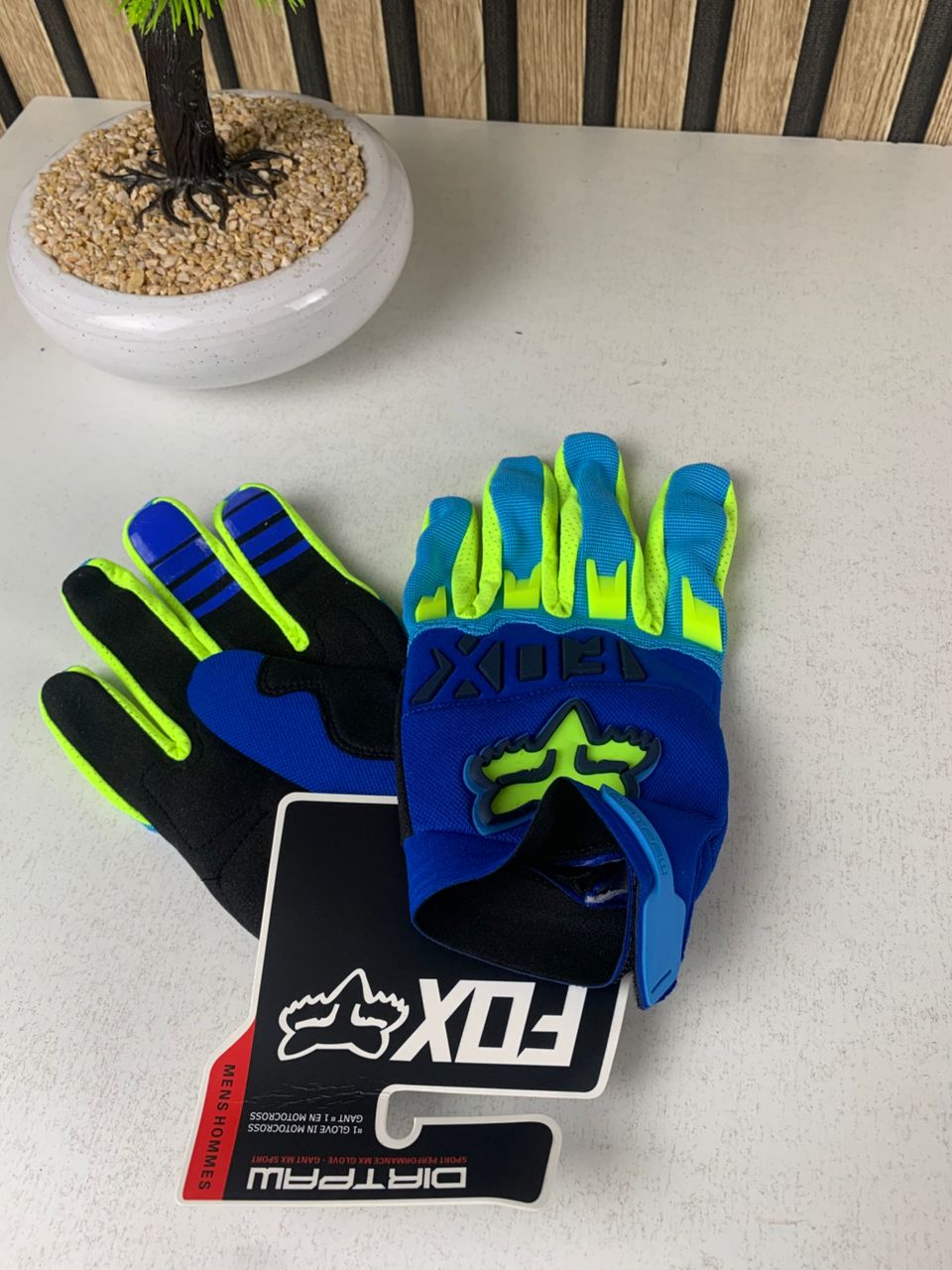 Gants Fox Racing pour motocross, tactiles – قفازات فوكس ريسينغ للدراجات النارية - Accessoires Auto/Moto - صورة حقيقية 12